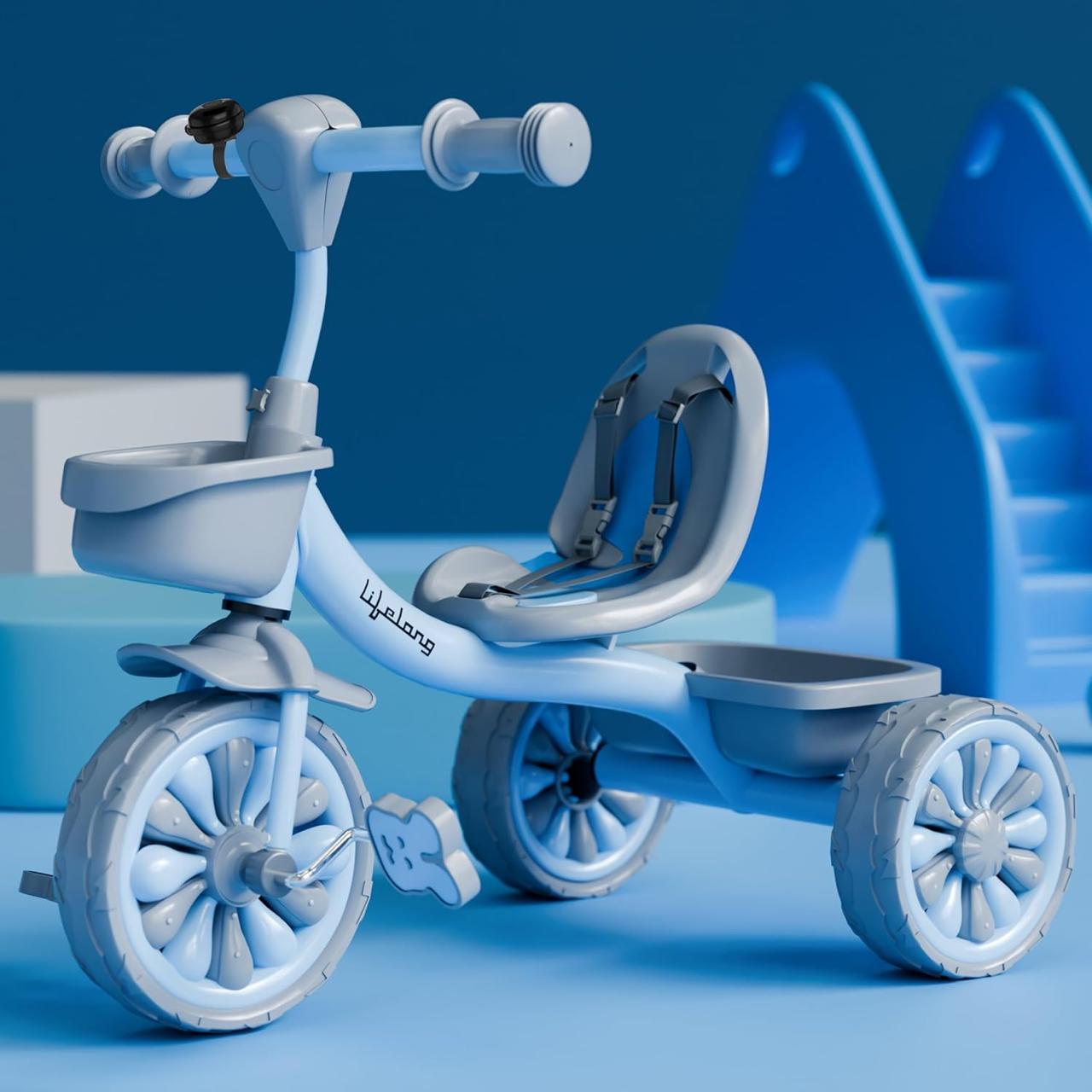 Lifelong Kids Tricycle With Eva Wheels Bell Storage Basket - Baby Trike