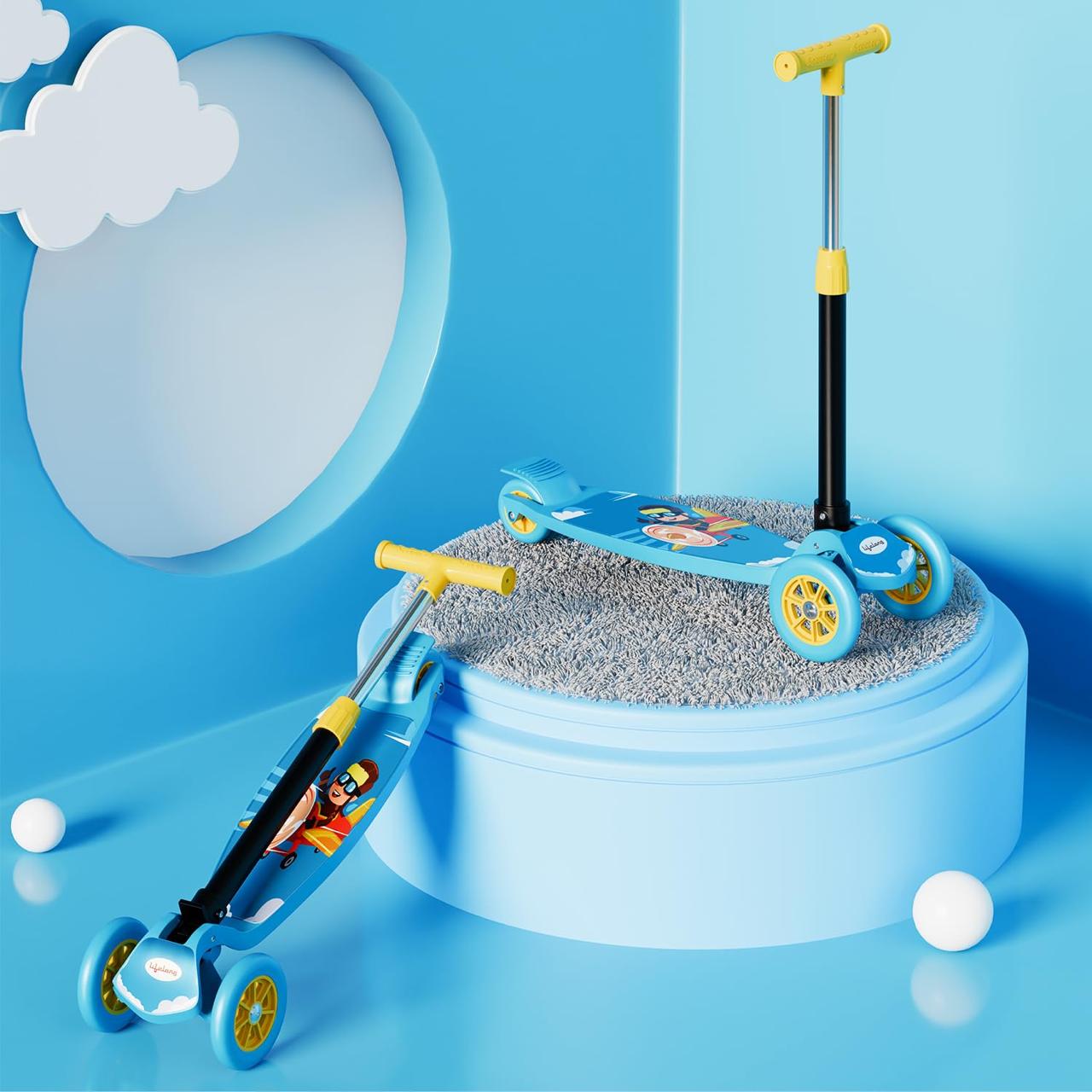 Lifelong Llks01 Foldable Kick Skating Cycle S