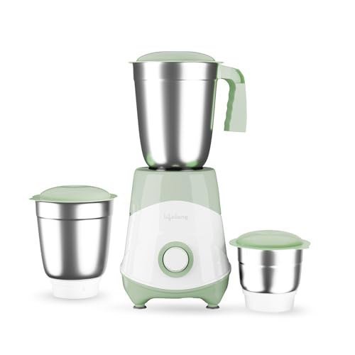 Lifelong Mixer Grinder For Kitchen 3 Jar 600w