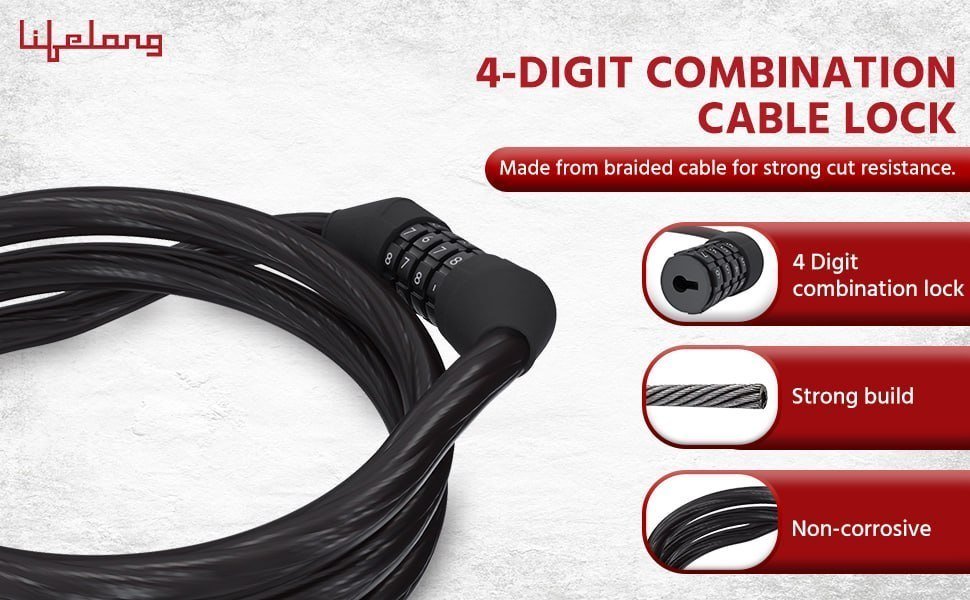 Lifelong Multipurpose Cable Bike Bicycle Helm