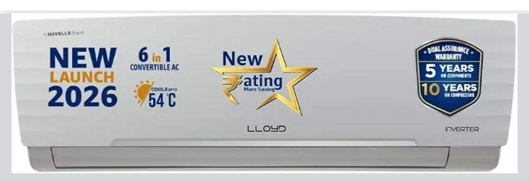 Lloyd 1 5 Ton 3 Star Inverter Split Ac 2026 N