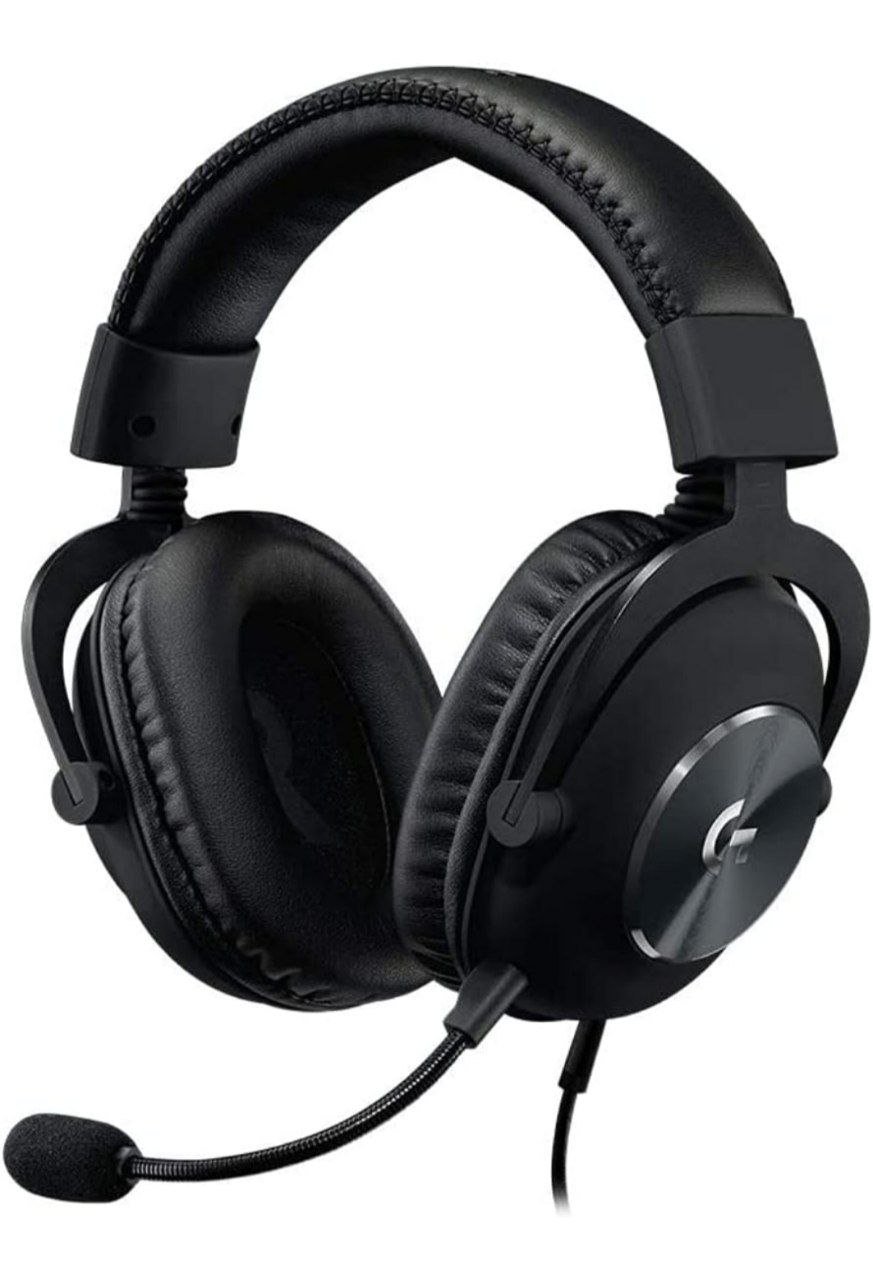 Logitech G Pro X Gaming Wired Over Ear Headphones With Mic Blue