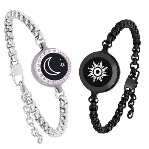 Long Range Touch Bracelets Vibration Light On Coup