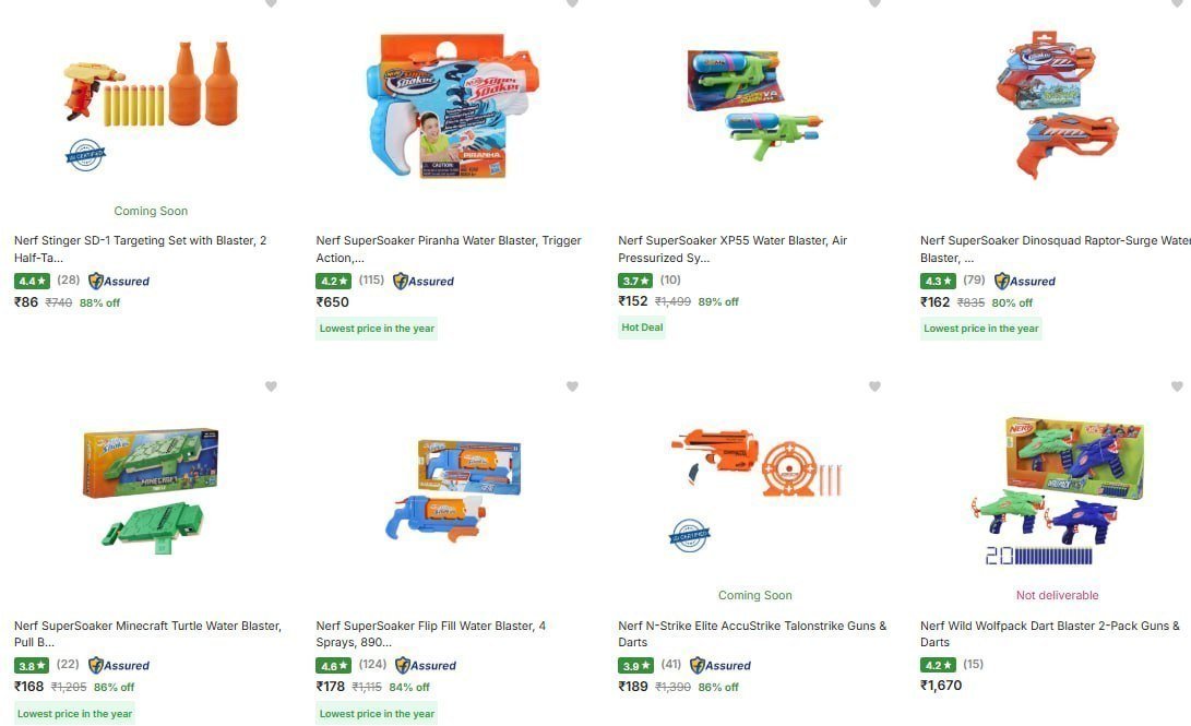 Loot 90 On Toys And Games