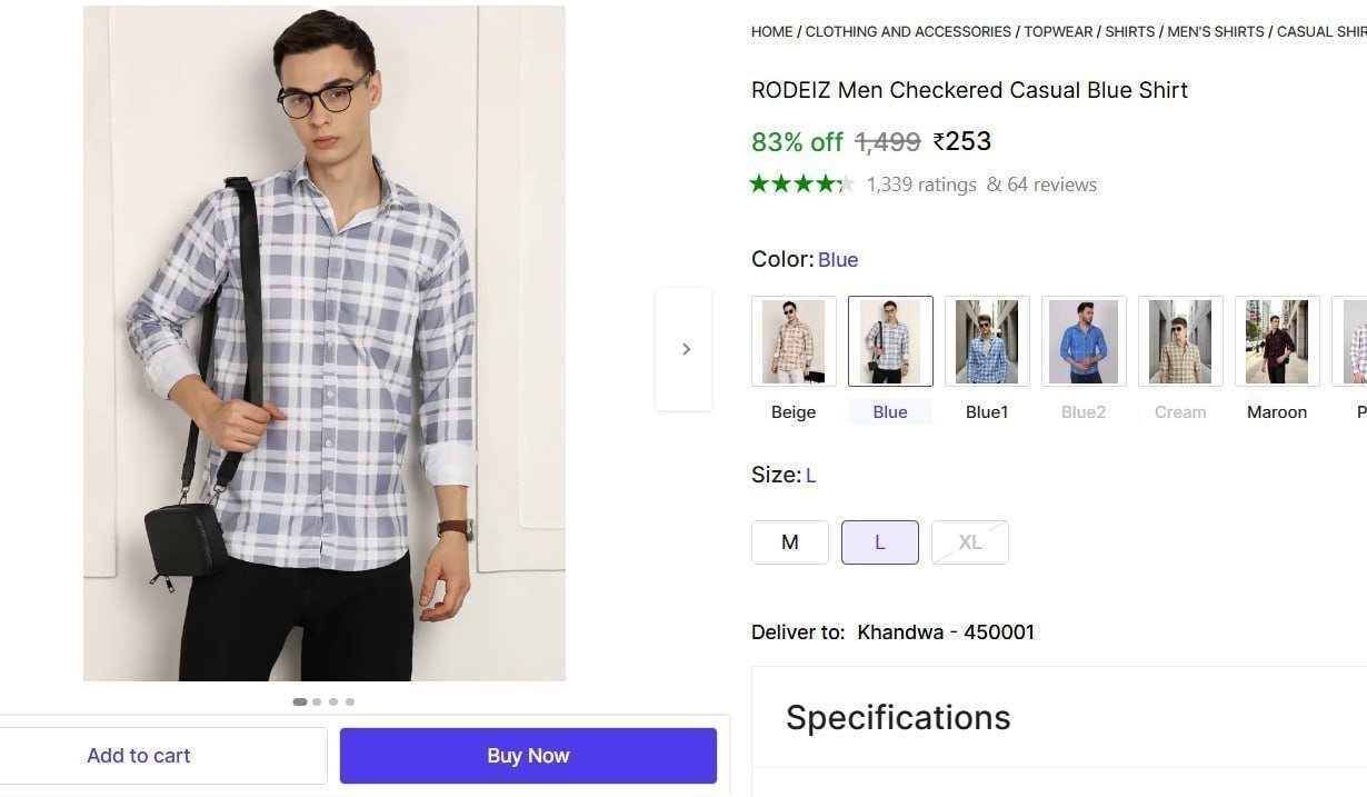 Loot Cotton Shirt 253