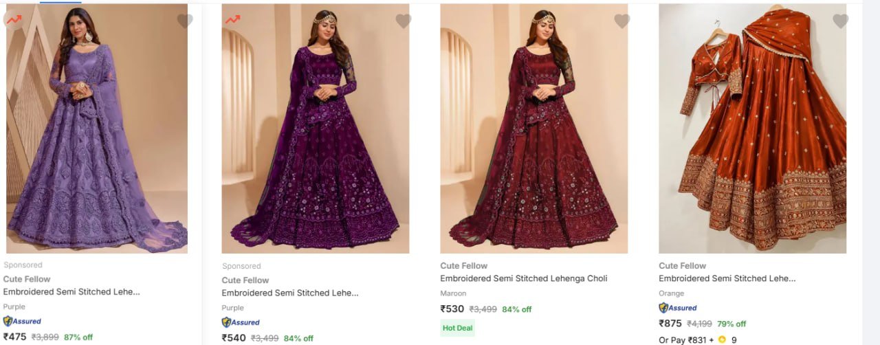 Loot Cute Fellow Women S Lehenga Cholis Start
