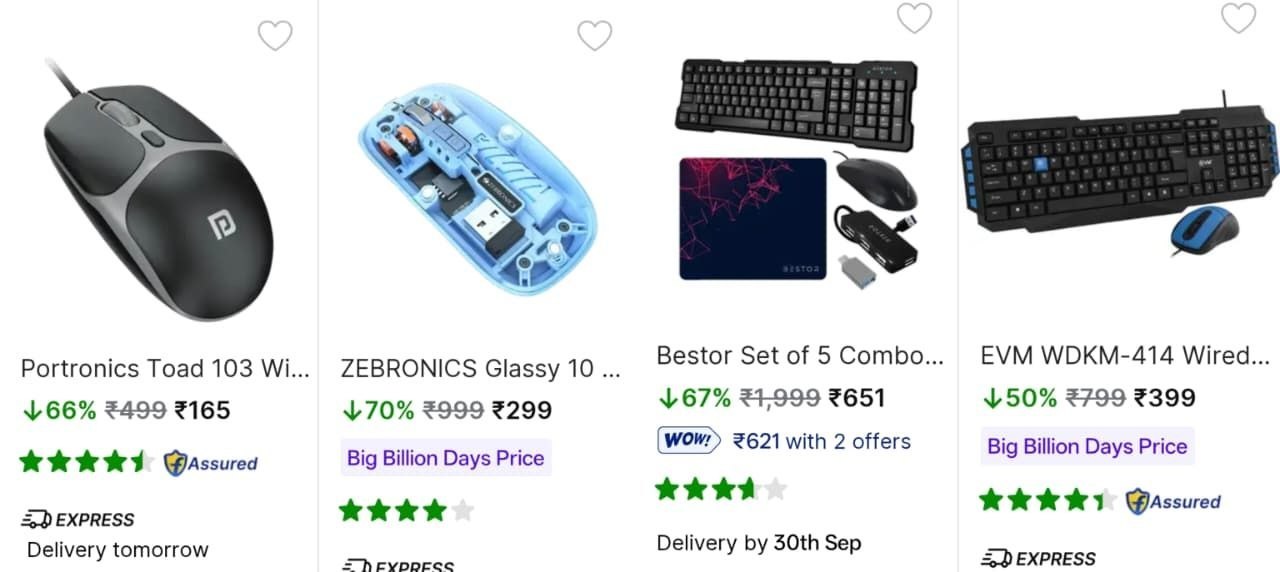 Loot Work From Home Setup Hp Portronics More Start