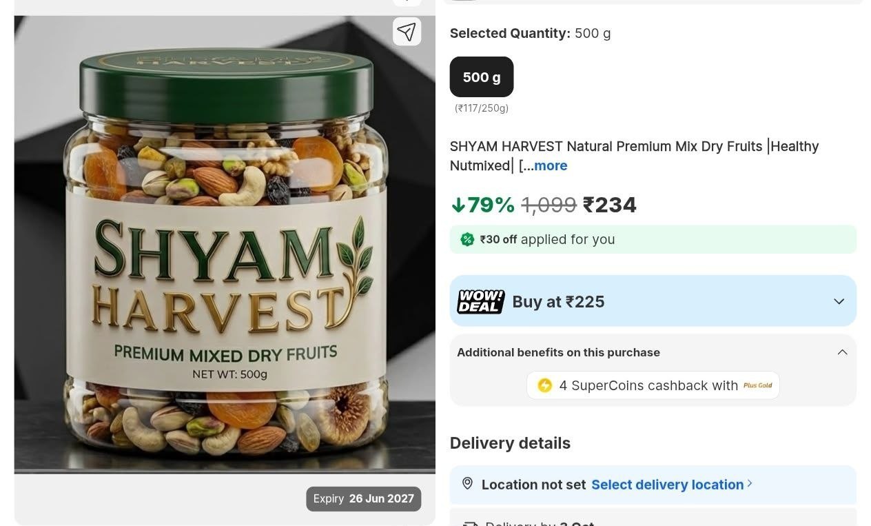 Loottt Fasttt Loot Panchmeva Mix Dry Fruits 5
