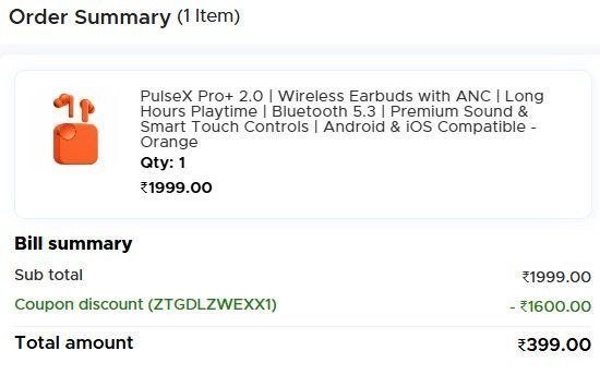 Loottt Fasttt Loot Pro Bluetooth Earbuds At 399zop