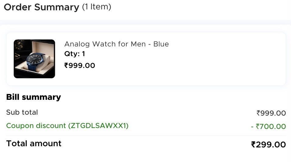 Loottt Fasttt Loot Stylish Analog Watch At 29