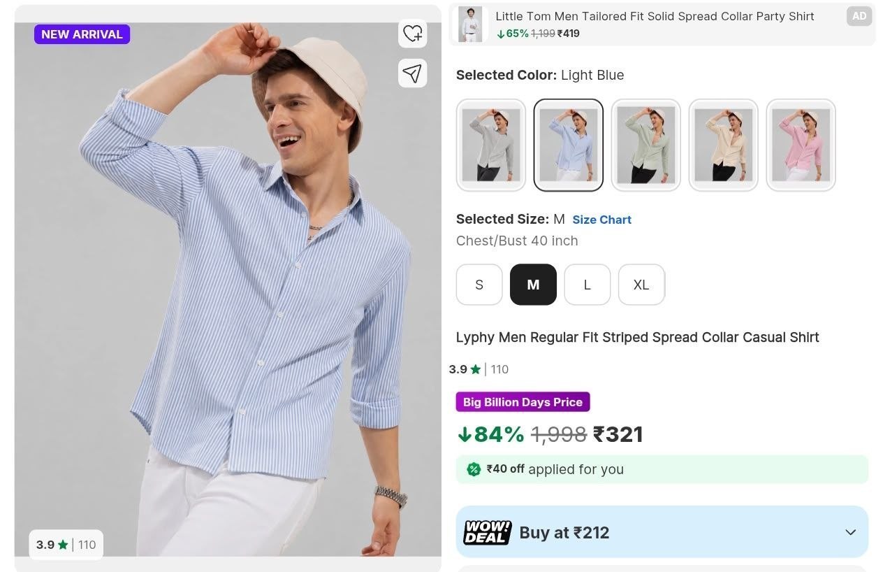 Loottt Fastttloot Men S Fit Striped Spread Co