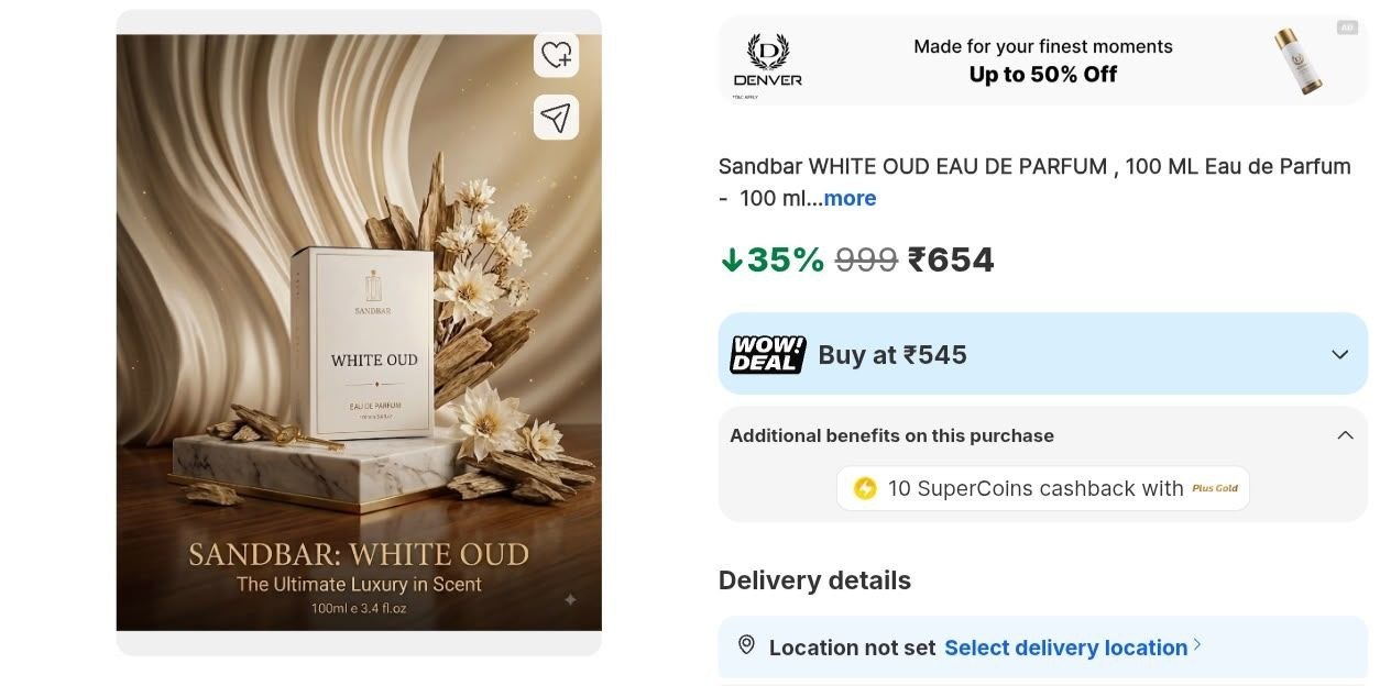Loottt Fastttloot White Oud Eau De Parfum 100