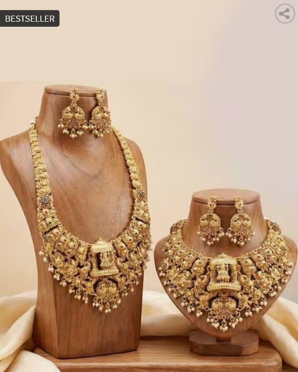 Lucky Jewellery Women Gold Plated Stone Jewel