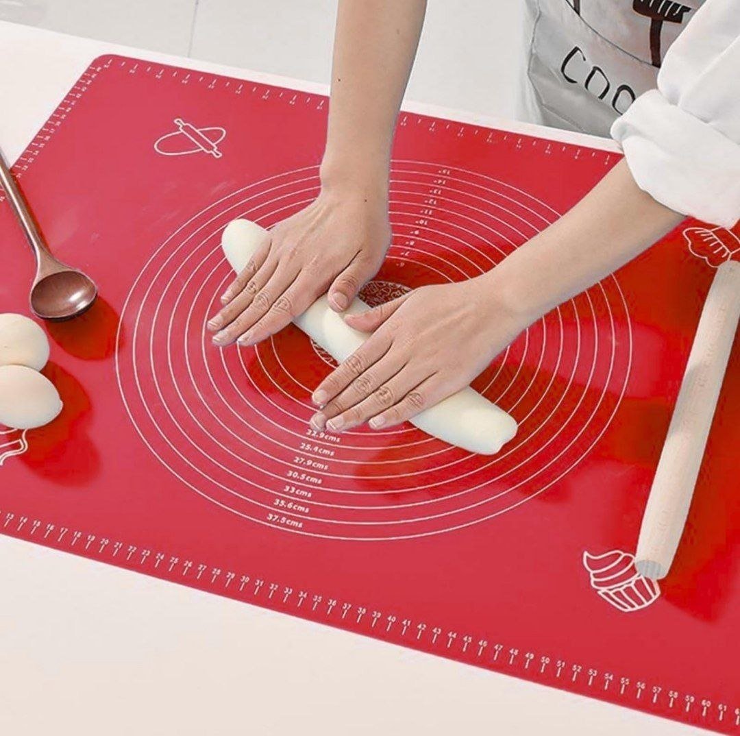 Lukzer Non-stick Silicone Baking Mat With Measurem