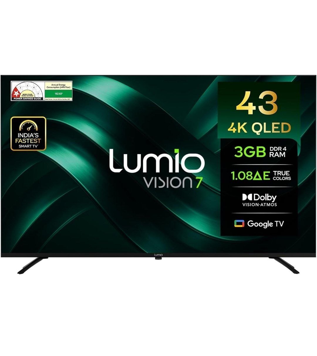 Lumio Vision 7 109 Cm (43 Inches) 4k Ultra-hd