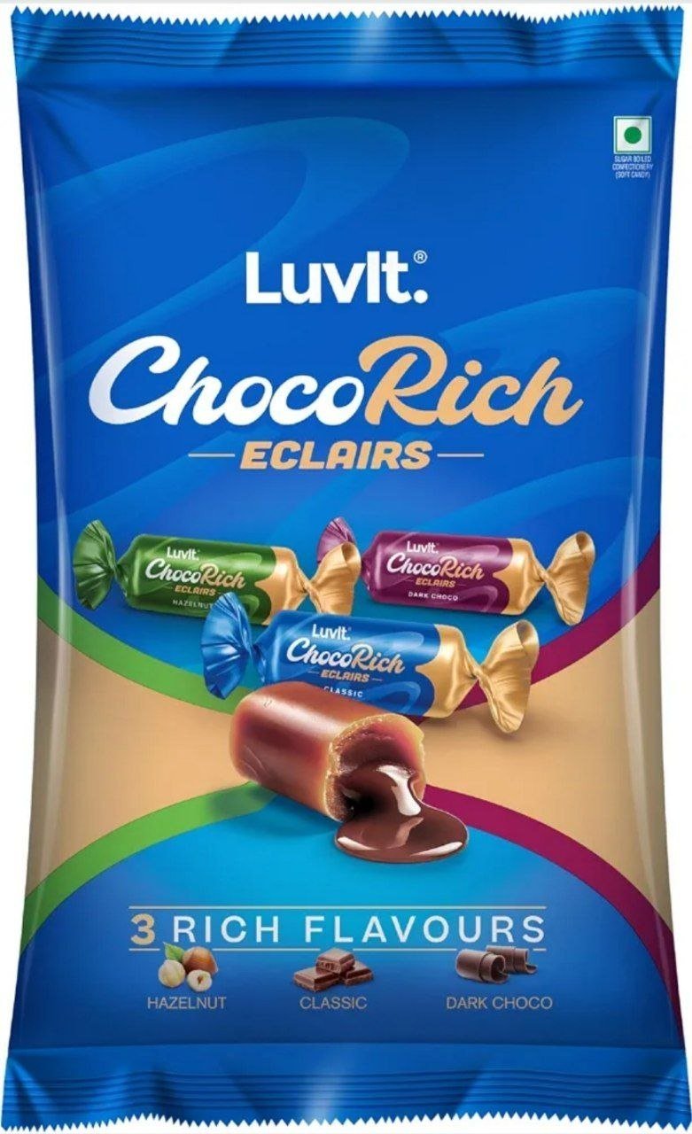 Luvit Chocorich Assorted Eclairs Chocolate Bi