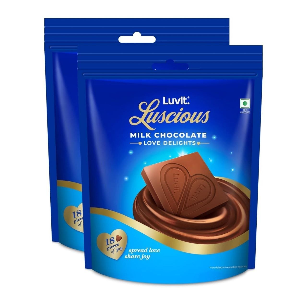 Luvit Luscious Love Delights - Heart Shaped Chocol