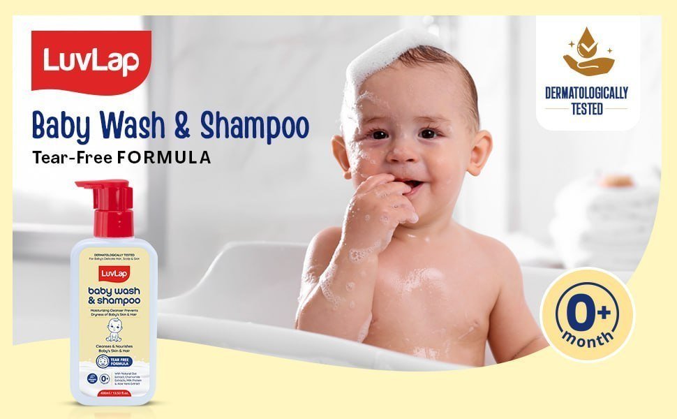 Luvlap Baby Wash Shampoo -400ml 108