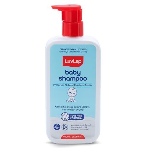 Luvlap Milky Soft Baby Shampoo - 600ml Tear F