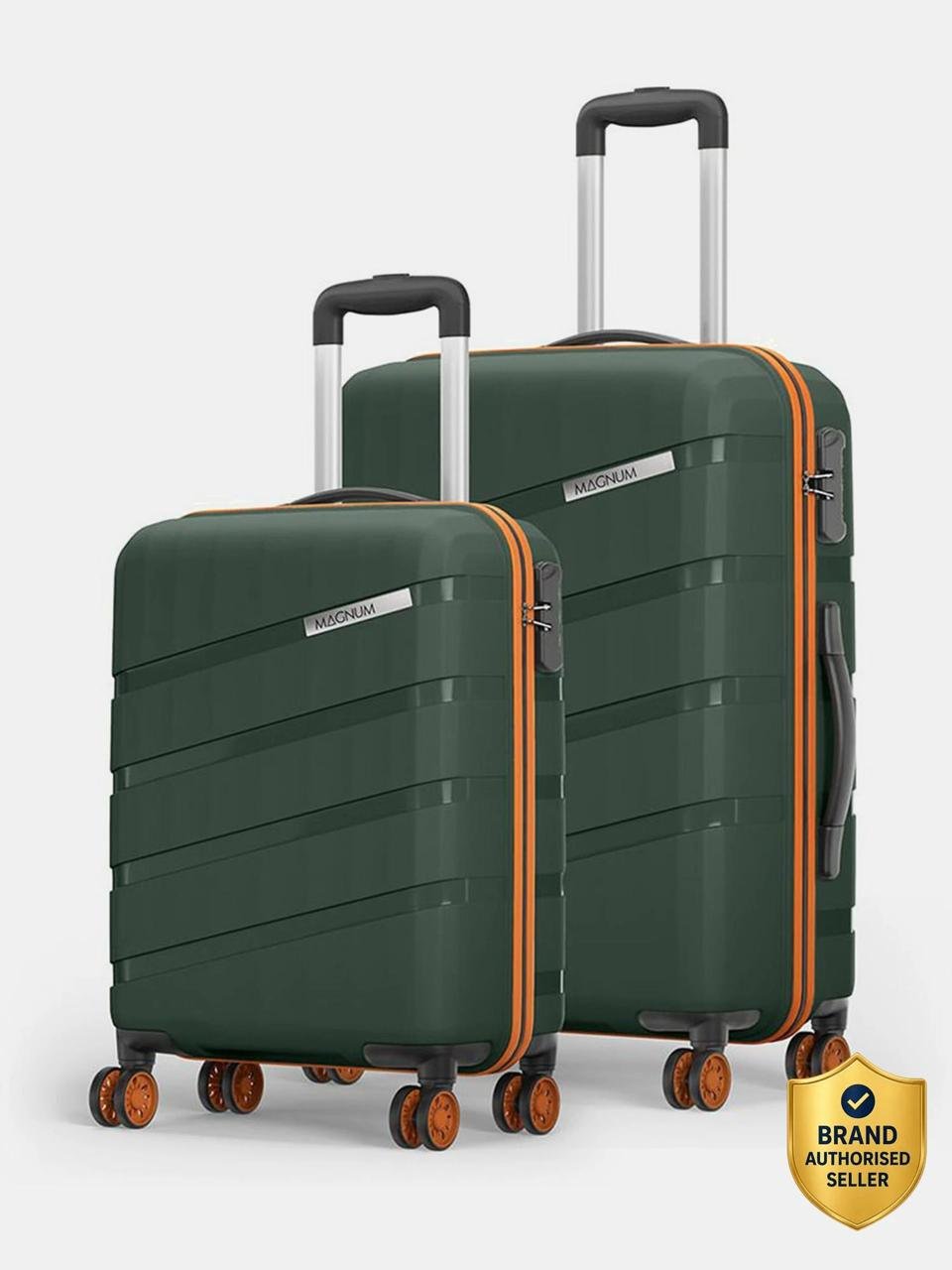 Magnum By Safari Hard Body Set Of 2 Luggage 8 Whee