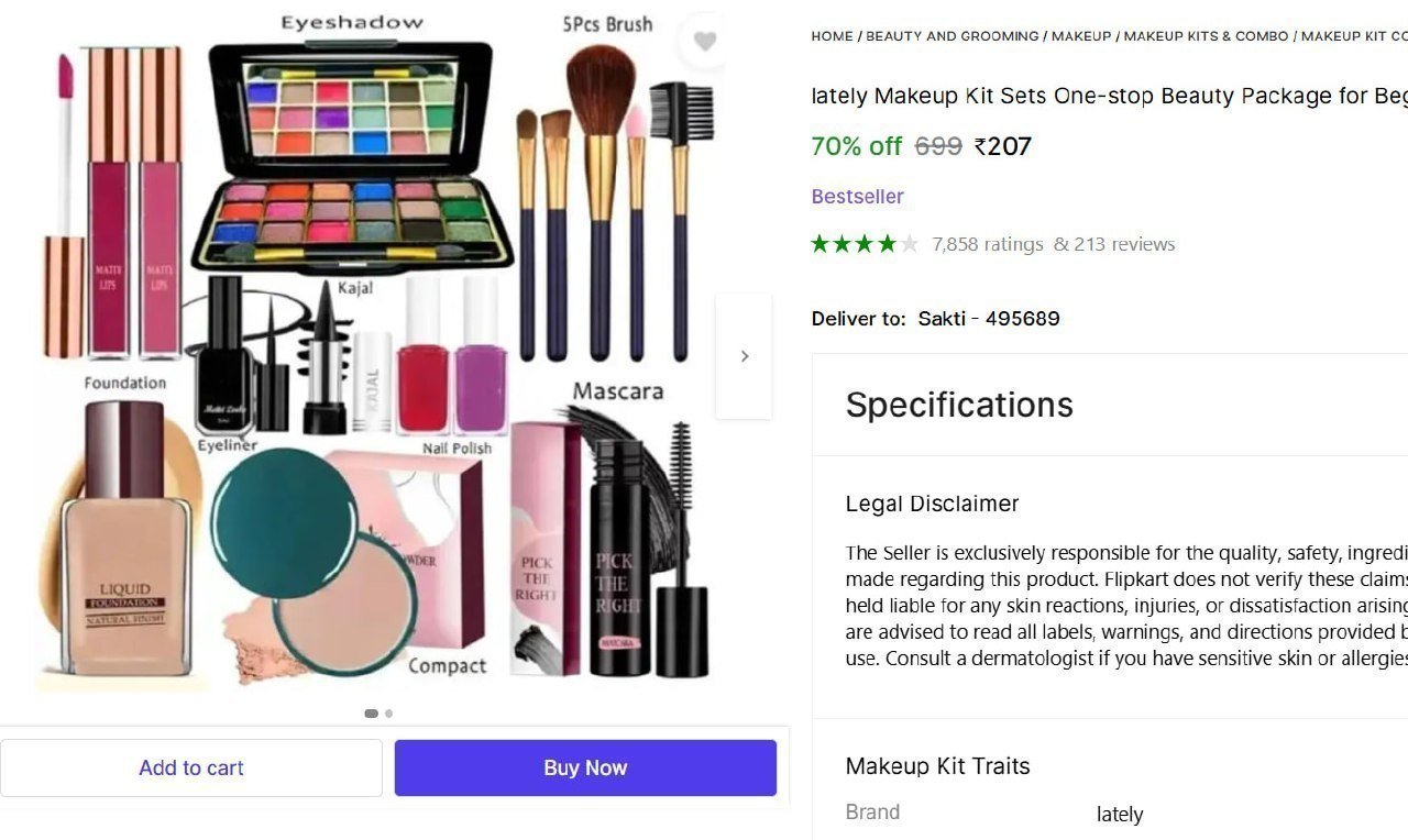 Makeup Kit Set 207