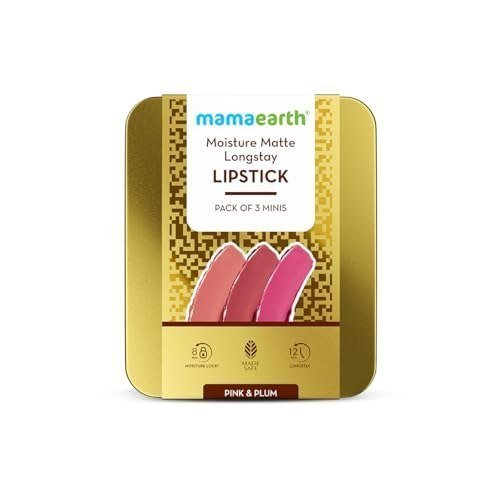 Mamaearth Matte Long Stay Lipstick Gift Set -