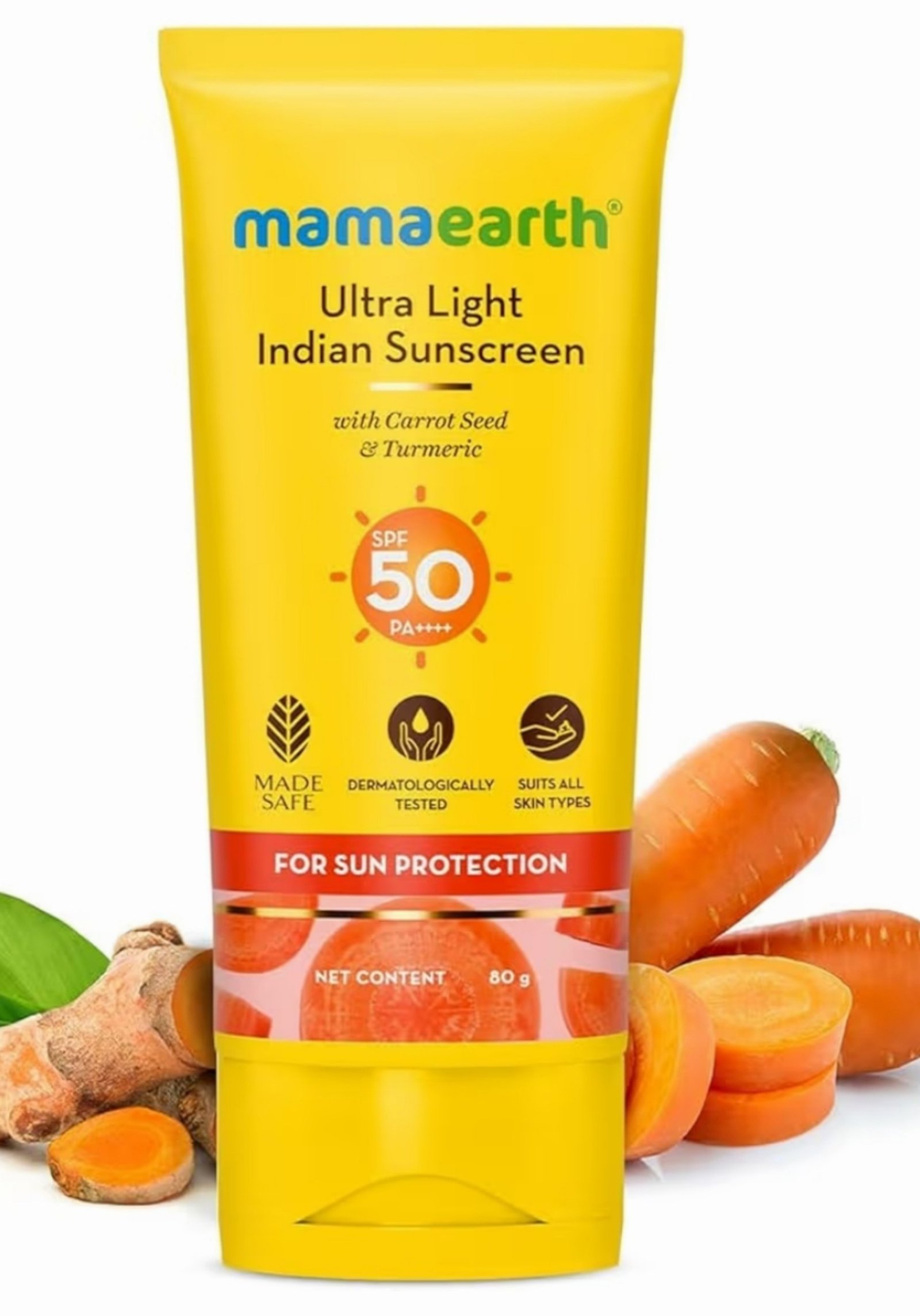 Mamaearth Sunscreen Spf 50 80g 225
