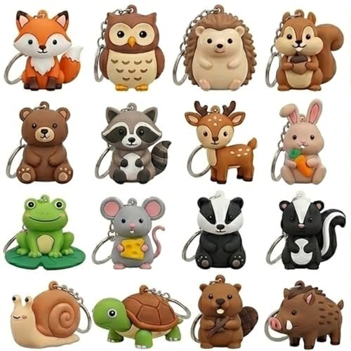 Maple Cartoon 3d Anime Cute Character Keyring