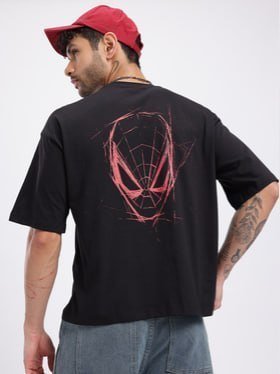 Marvel By Glitchez Spider-man Oversized T-shi