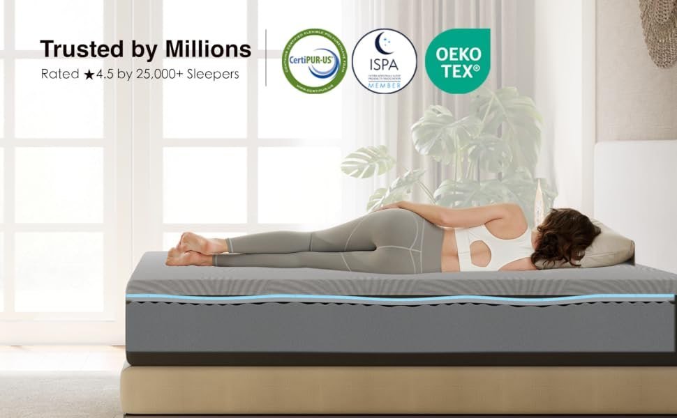 Mattress Gel Memory Foam 8 Inch 7199799 Using