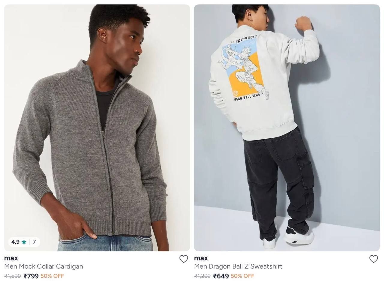 Max Clothing 50 Offmens Women