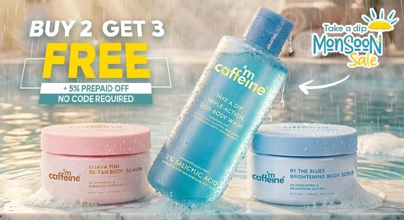 Mcaffeine Buy 2 Get 3 Freelink Body Wash Lotion Ha