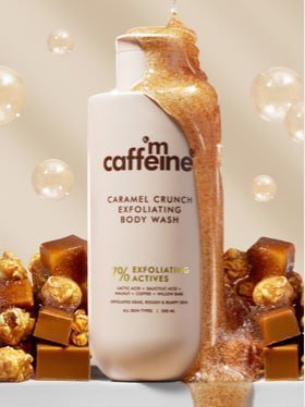 Mcaffeine Exfoliating Body Wash (300ml) 382 Mrp 44