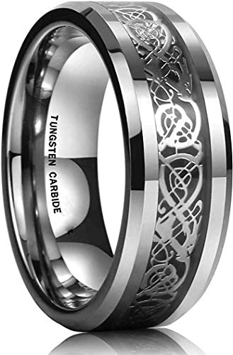 Meenaz Stainless Steel Stylish Dragon Celtic 