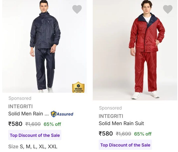 Men S Raincoats Under 599 Monsoon Essentials 