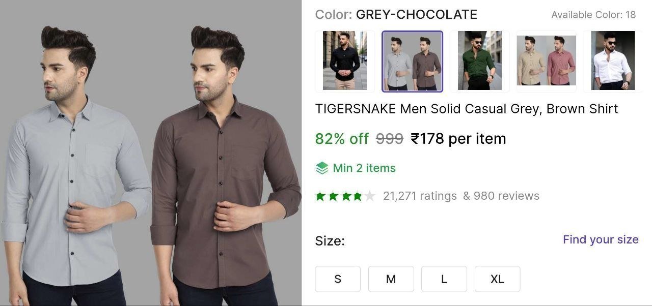 Men S Shirt At 178