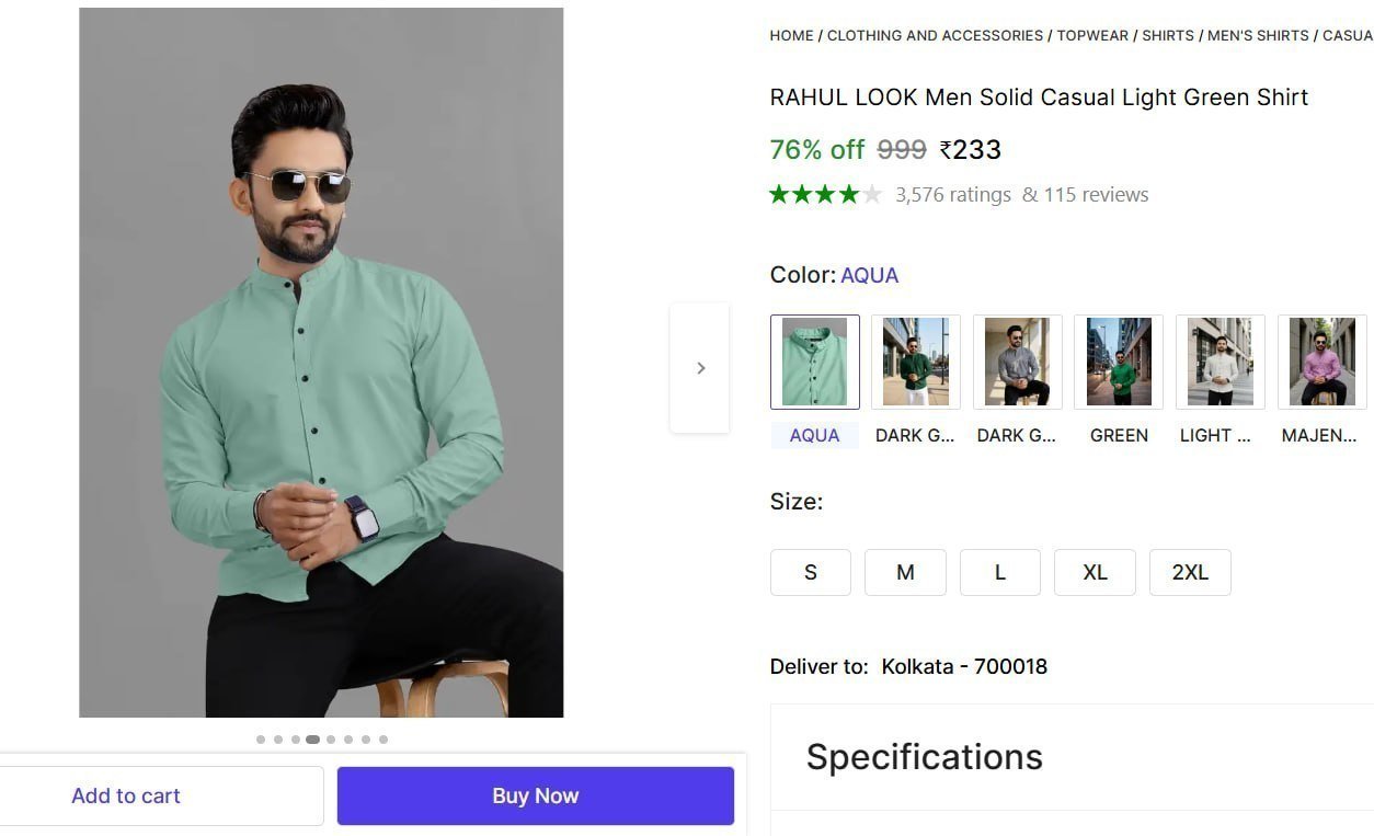 Men S Solid Casual Light Green Shirt 233