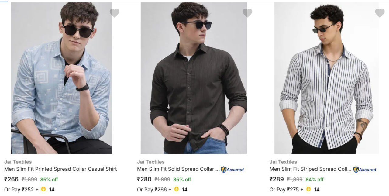 Men Shirt Starts 266