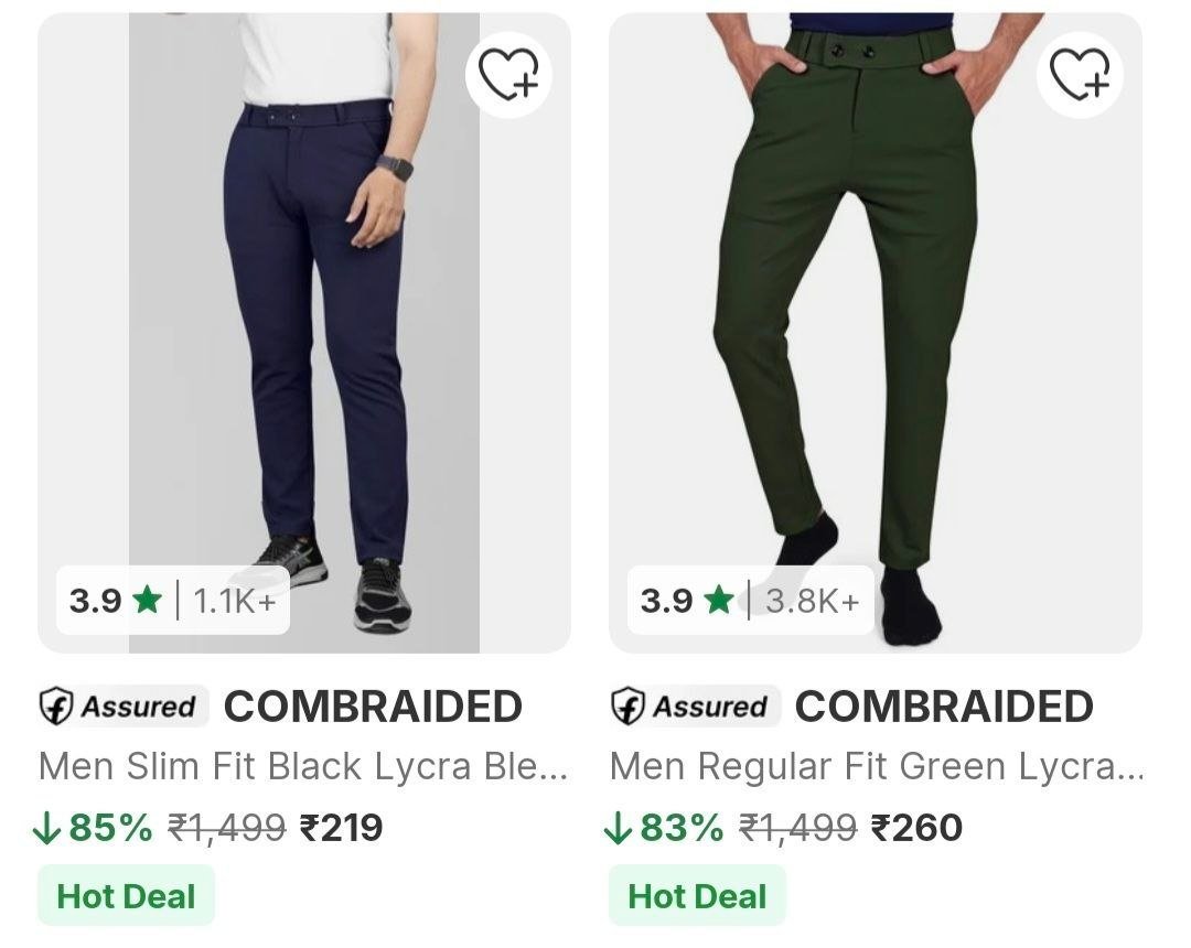 Men Trousers From 219