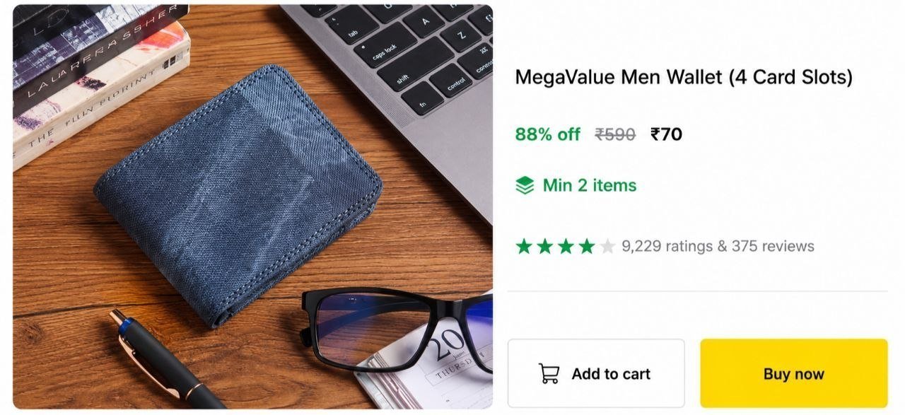 Men Wallet (4 Card Slots) 70