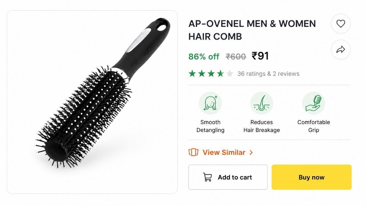 Men Women Hair Comb 91