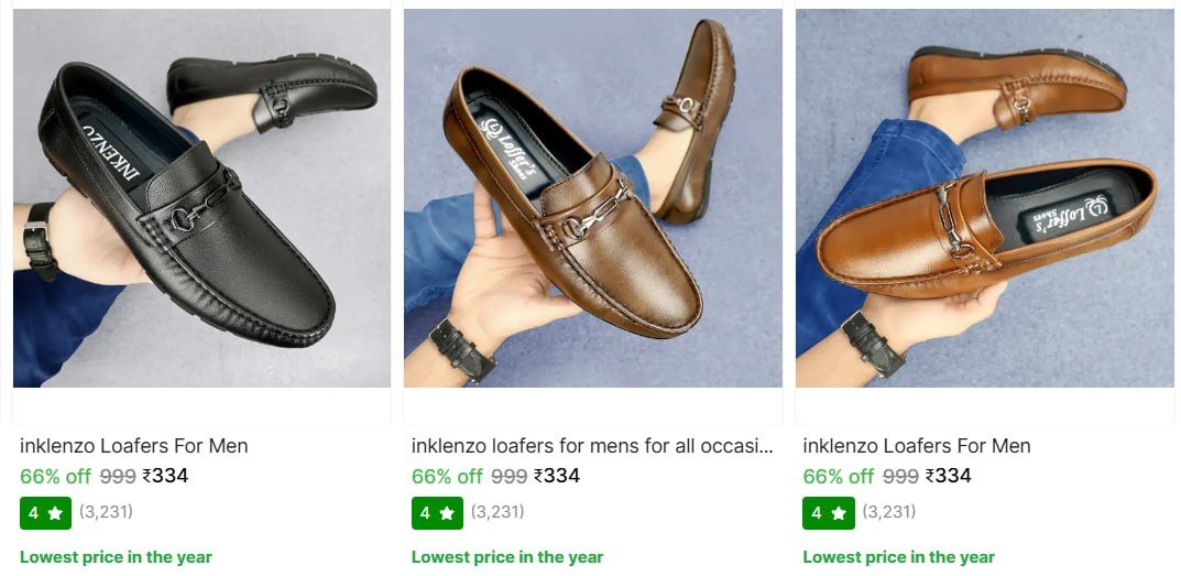 Mens Casual Shoes From 334