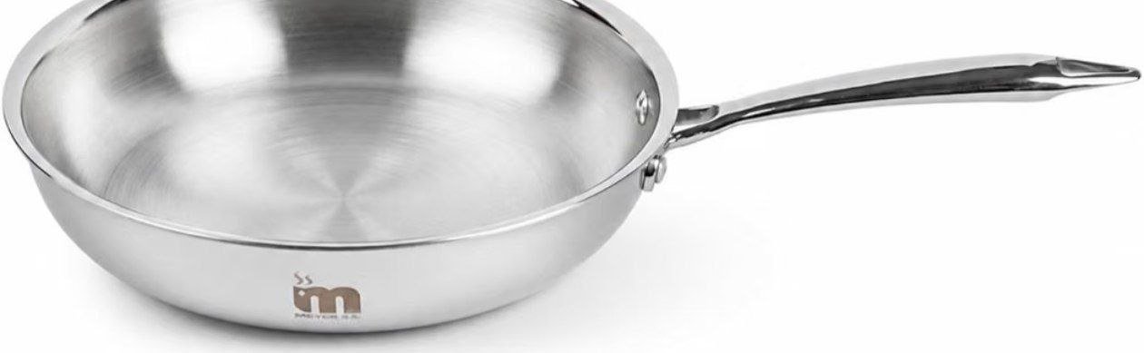 Mercado Triply Stainless Steel Fry Pan (1 2l)