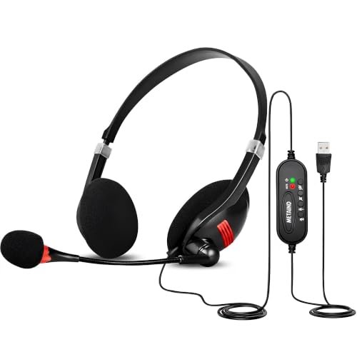 Metaind Usb Headphone With Noise-canceling Mi