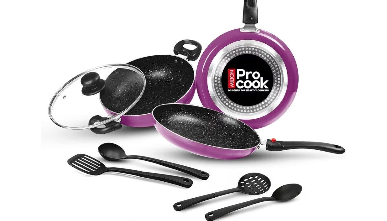 Milton Cookware Set 7 Pcs For 1 709