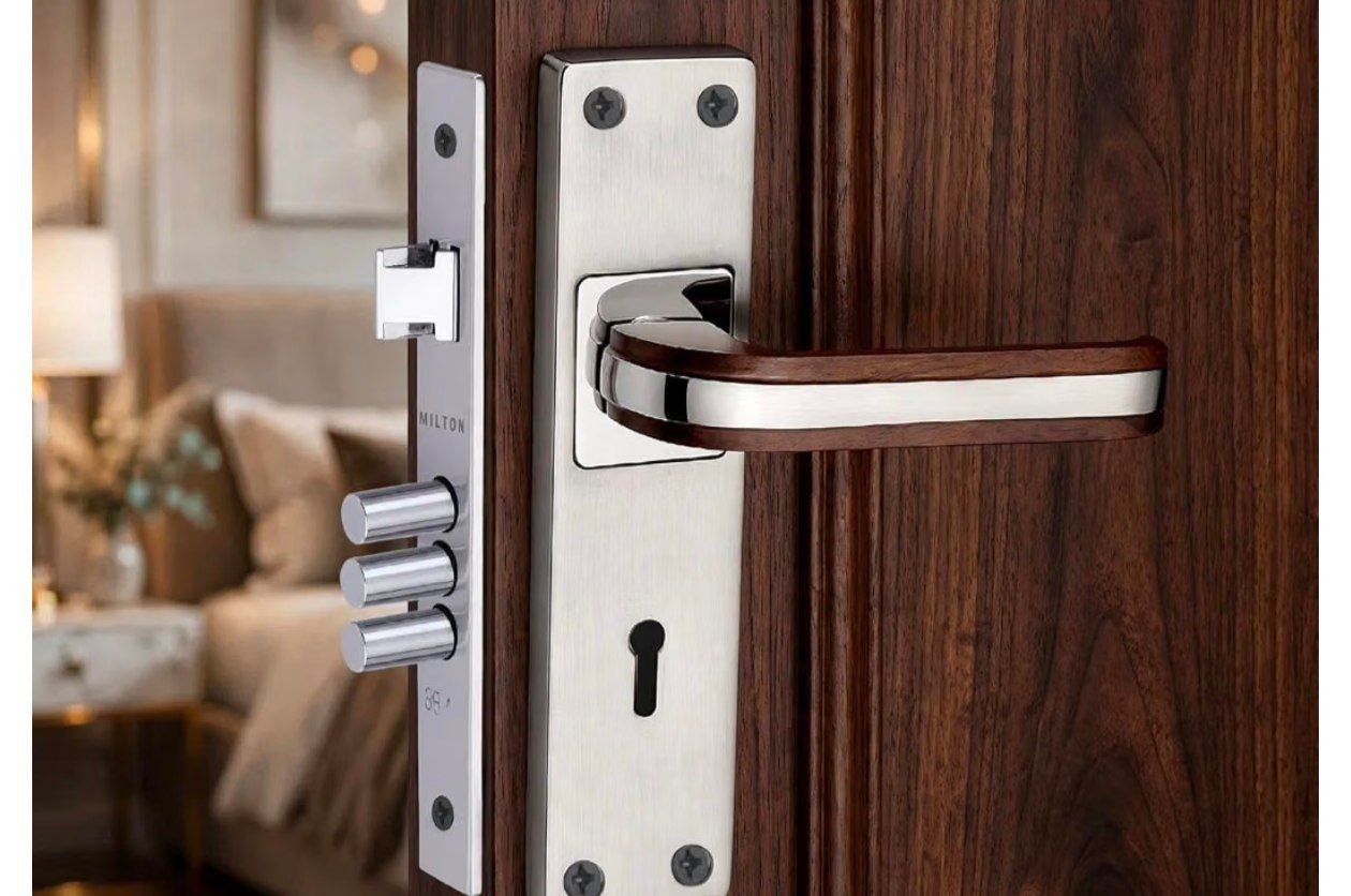 Milton Mortise Lock Set - 7 Inch At 420