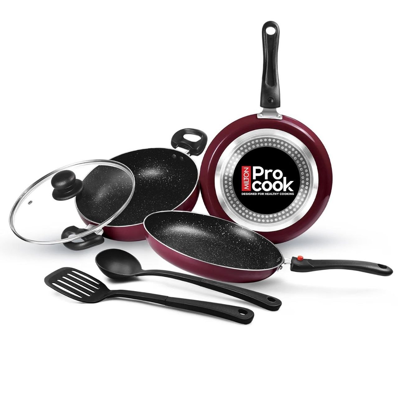 Milton Pro Cook Induction Cookware Gas Stove 
