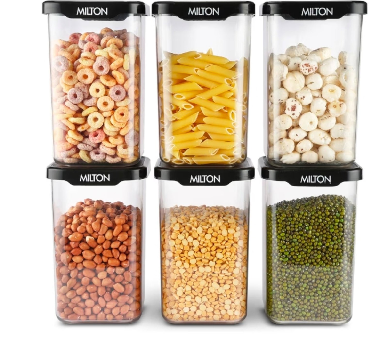 Milton Square Containers Set Of 6 For 548