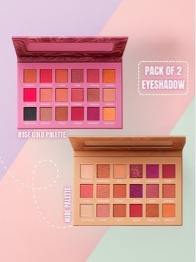 Minara Long Lasting Eyeshadow Palette - 36g (nude-