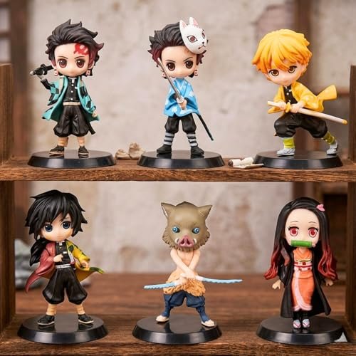 Mini Anime Action Figure Set Of 6 499 Mrp Save (0 